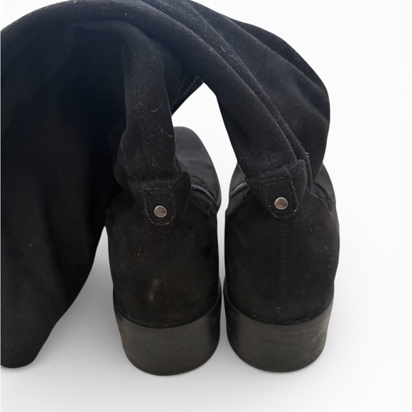 Kenneth Cole Black Knee-High Women's Boots - Picture 3 of 6